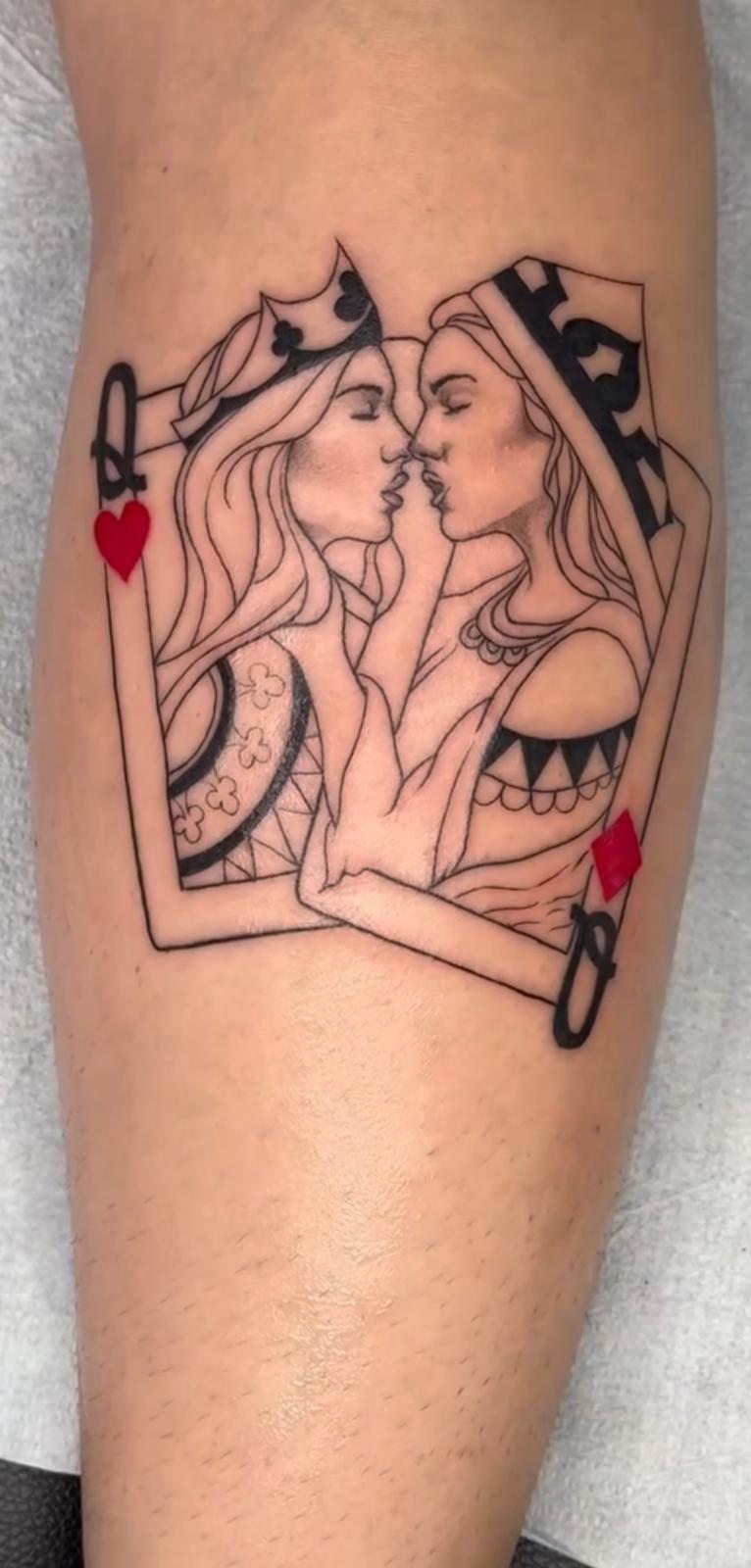 Queen of Cards — Forearm
